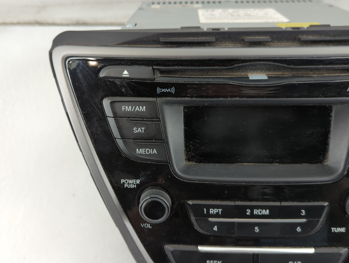 2014-2016 Hyundai Elantra Radio AM FM Cd Player Receiver Replacement P/N:96170-3X156GU Fits Fits 2014 2015 2016 OEM Used Aut