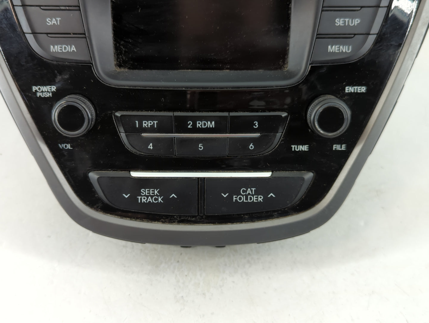 2014-2016 Hyundai Elantra Radio AM FM Cd Player Receiver Replacement P/N:96170-3X156GU Fits Fits 2014 2015 2016 OEM Used Aut
