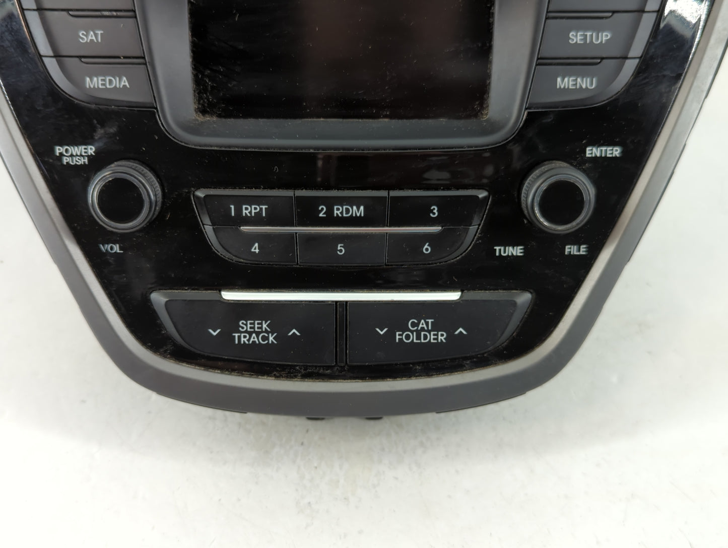 2014-2016 Hyundai Elantra Radio AM FM Cd Player Receiver Replacement P/N:96170-3X156GU Fits Fits 2014 2015 2016 OEM Used Aut
