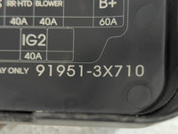 2014-2015 Hyundai Elantra Fusebox Fuse Box Panel Relay Module P/N:91951-3X710 Fits Fits 2014 2015 OEM Used Auto Parts - Oemu