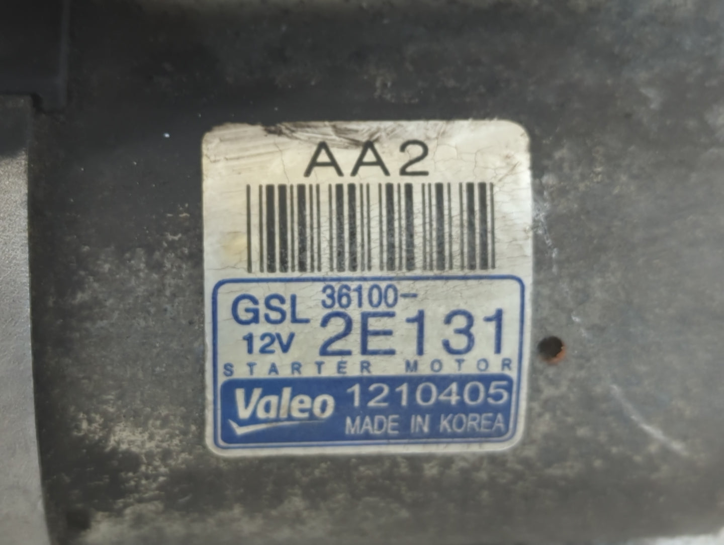 2014-2016 Hyundai Elantra Car Starter Motor Solenoid OEM P/N:36100-2E131 Fits Fits 2014 2015 2016 OEM Used Auto Parts - Oemu