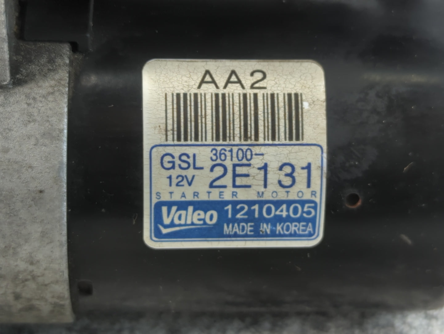 2014-2016 Hyundai Elantra Car Starter Motor Solenoid OEM P/N:36100-2E131 Fits Fits 2014 2015 2016 OEM Used Auto Parts - Oemu