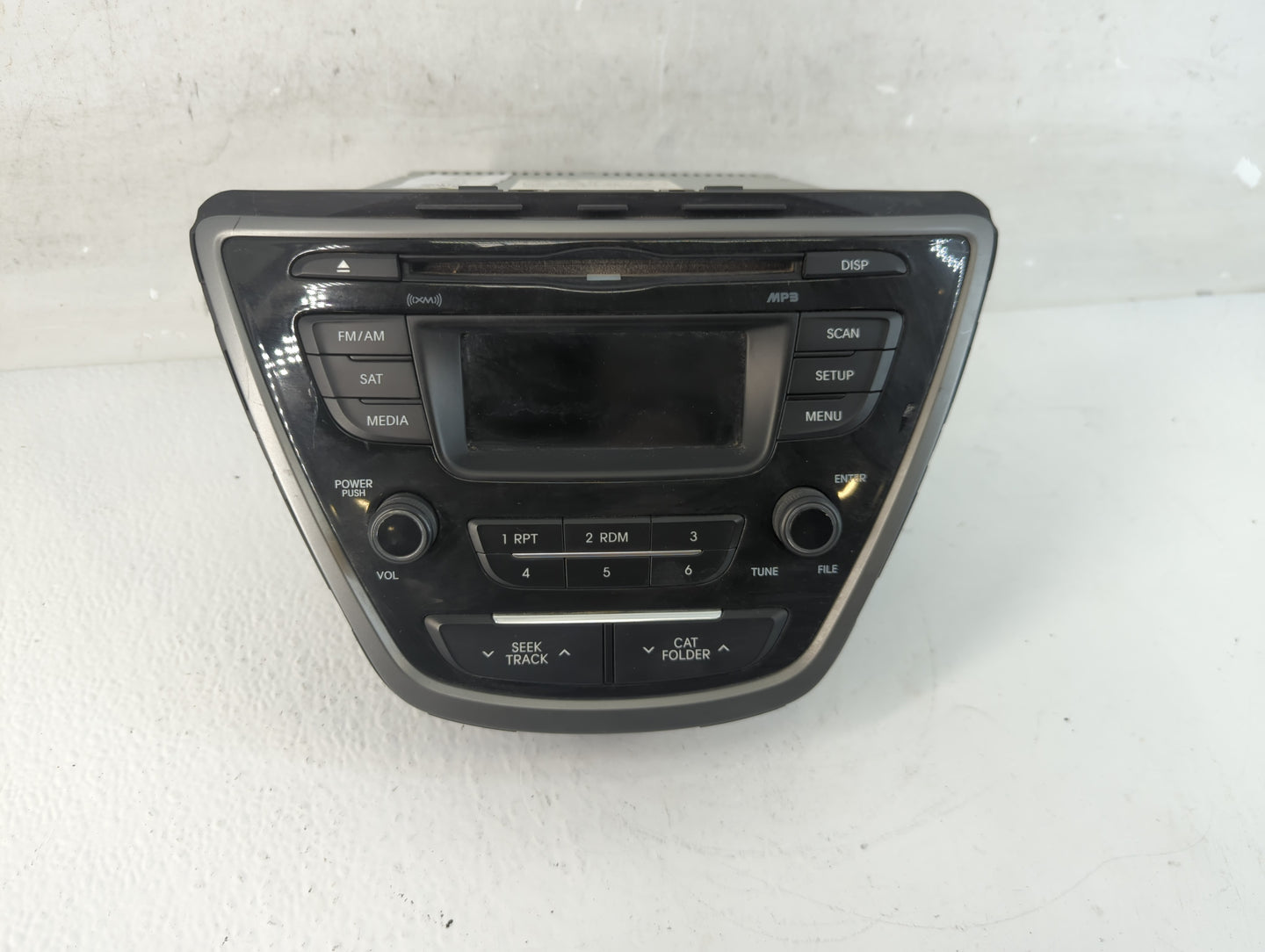 2014-2016 Hyundai Elantra Radio AM FM Cd Player Receiver Replacement P/N:96170-3X156GU Fits Fits 2014 2015 2016 OEM Used Aut