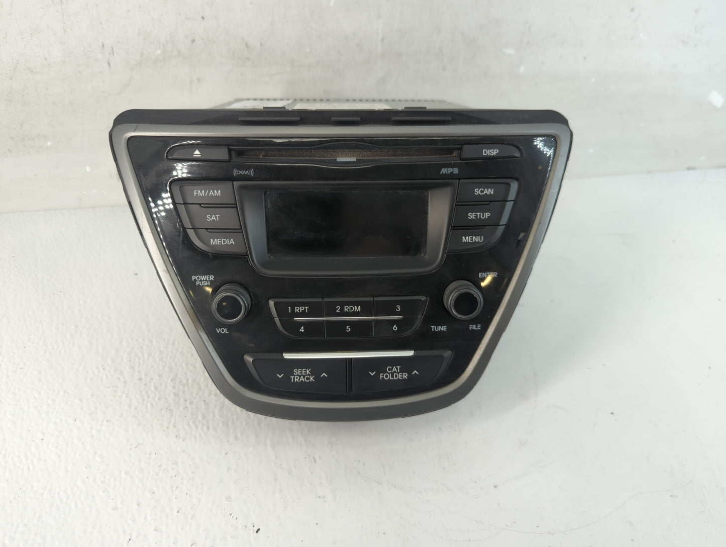 2014-2016 Hyundai Elantra Radio AM FM Cd Player Receiver Replacement P/N:96170-3X156GU Fits Fits 2014 2015 2016 OEM Used Aut