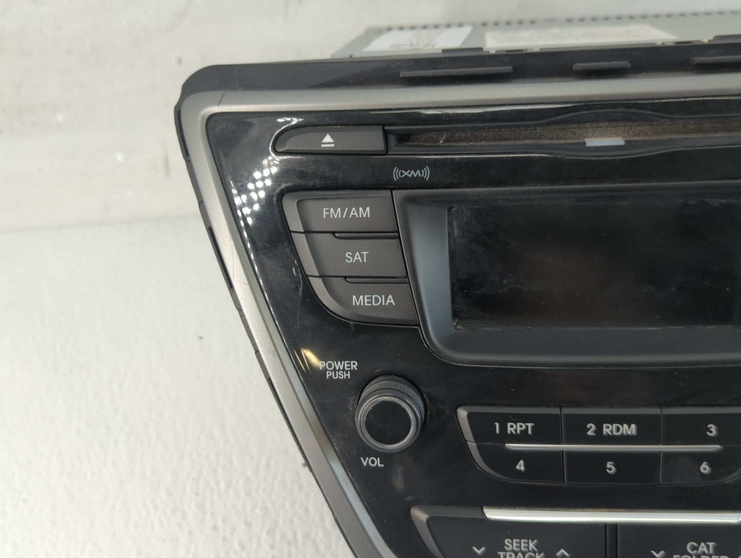 2014-2016 Hyundai Elantra Radio AM FM Cd Player Receiver Replacement P/N:96170-3X156GU Fits Fits 2014 2015 2016 OEM Used Aut