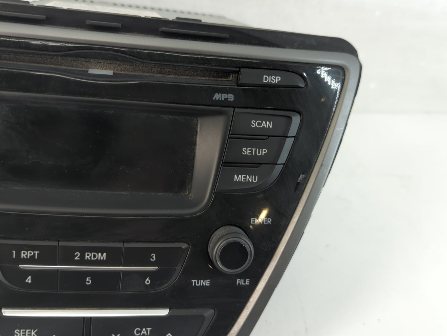 2014-2016 Hyundai Elantra Radio AM FM Cd Player Receiver Replacement P/N:96170-3X156GU Fits Fits 2014 2015 2016 OEM Used Aut