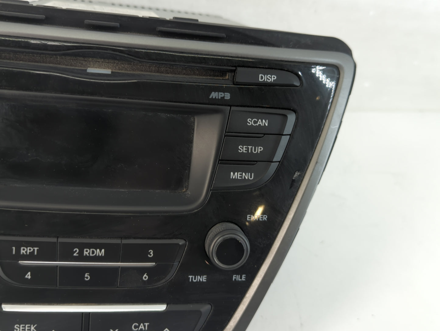 2014-2016 Hyundai Elantra Radio AM FM Cd Player Receiver Replacement P/N:96170-3X156GU Fits Fits 2014 2015 2016 OEM Used Aut