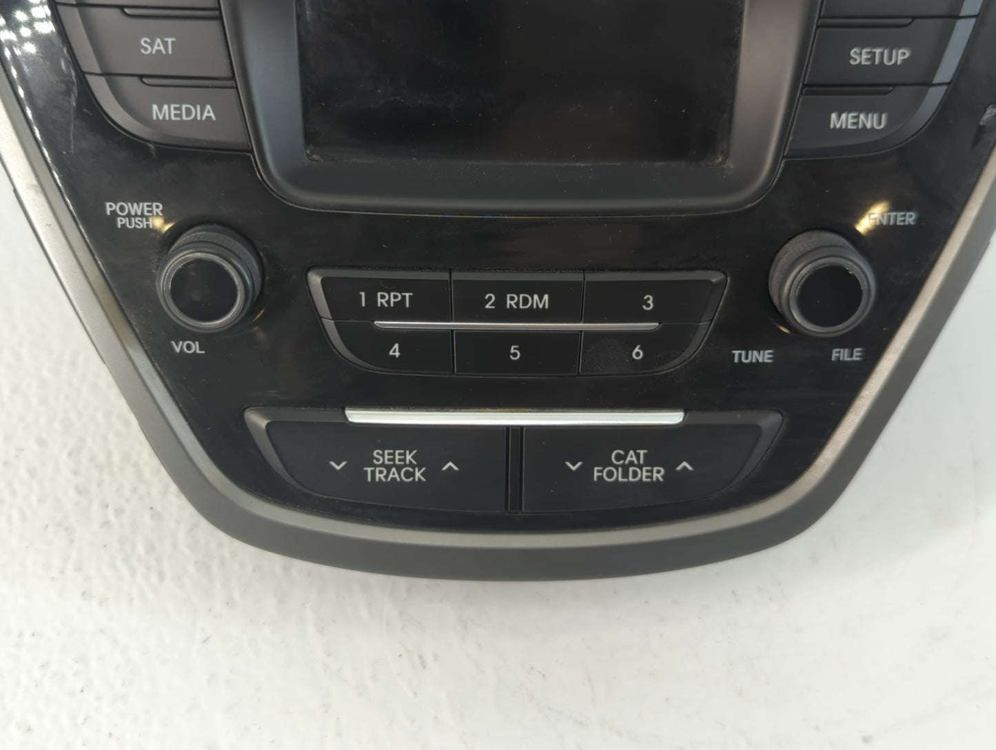 2014-2016 Hyundai Elantra Radio AM FM Cd Player Receiver Replacement P/N:96170-3X156GU Fits Fits 2014 2015 2016 OEM Used Aut