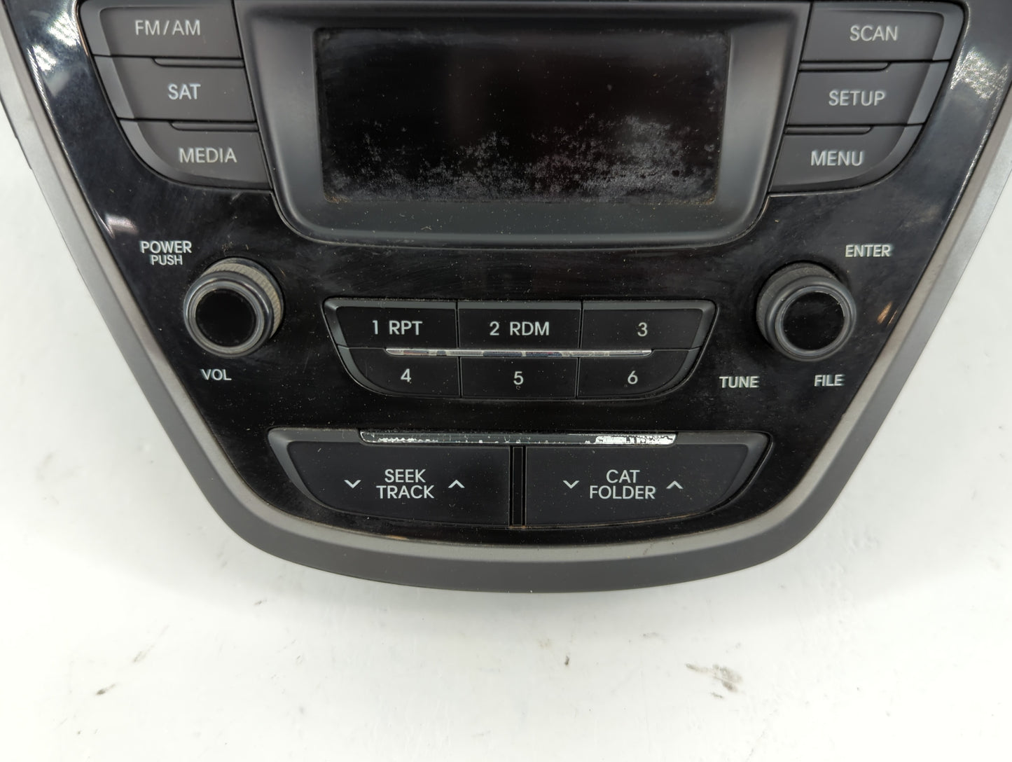 2014-2016 Hyundai Elantra Radio AM FM Cd Player Receiver Replacement P/N:96180-3X165GU Fits Fits 2014 2015 2016 OEM Used Aut
