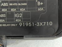 2014-2016 Hyundai Elantra Fusebox Fuse Box Panel Relay Module P/N:91951-3X710 Fits Fits 2014 2015 2016 OEM Used Auto Parts -