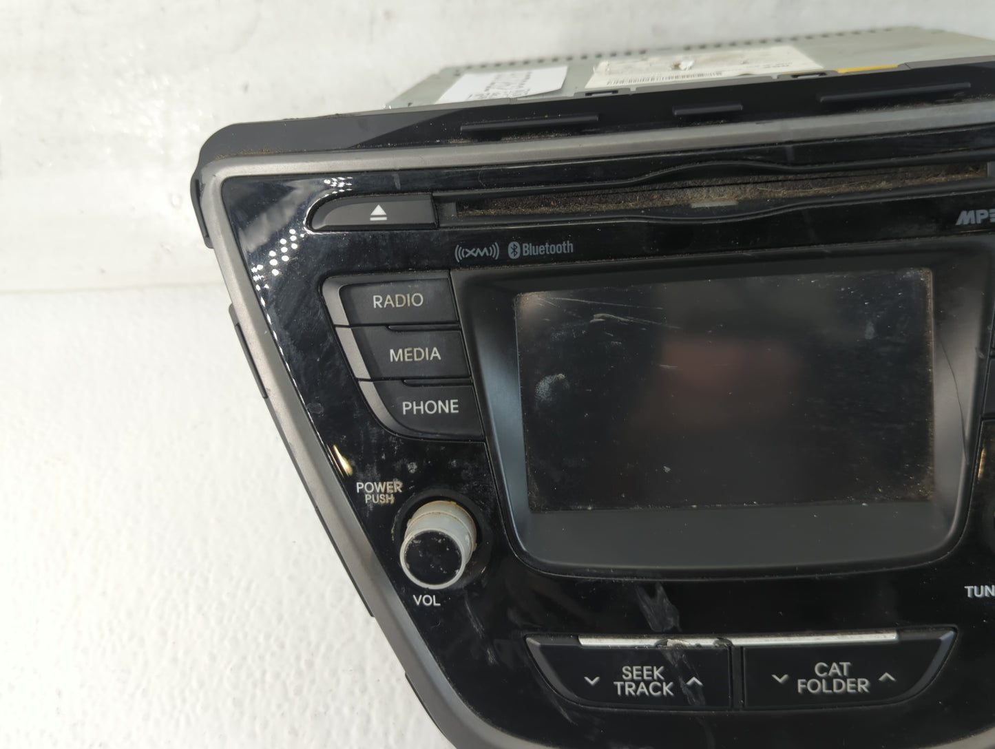 2014-2016 Hyundai Elantra Radio AM FM Cd Player Receiver Replacement P/N:96180-3X165GU Fits Fits 2014 2015 2016 OEM Used Aut