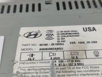 2014-2016 Hyundai Elantra Radio AM FM Cd Player Receiver Replacement P/N:96180-3X165GU Fits Fits 2014 2015 2016 OEM Used Aut