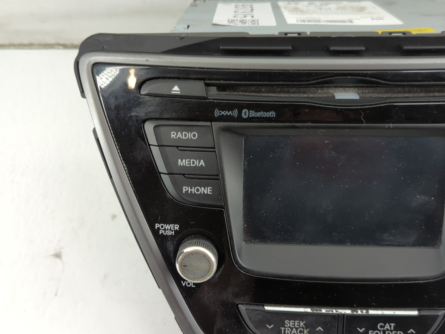 2014-2016 Hyundai Elantra Radio AM FM Cd Player Receiver Replacement P/N:96180-3X165GU Fits Fits 2014 2015 2016 OEM Used Aut