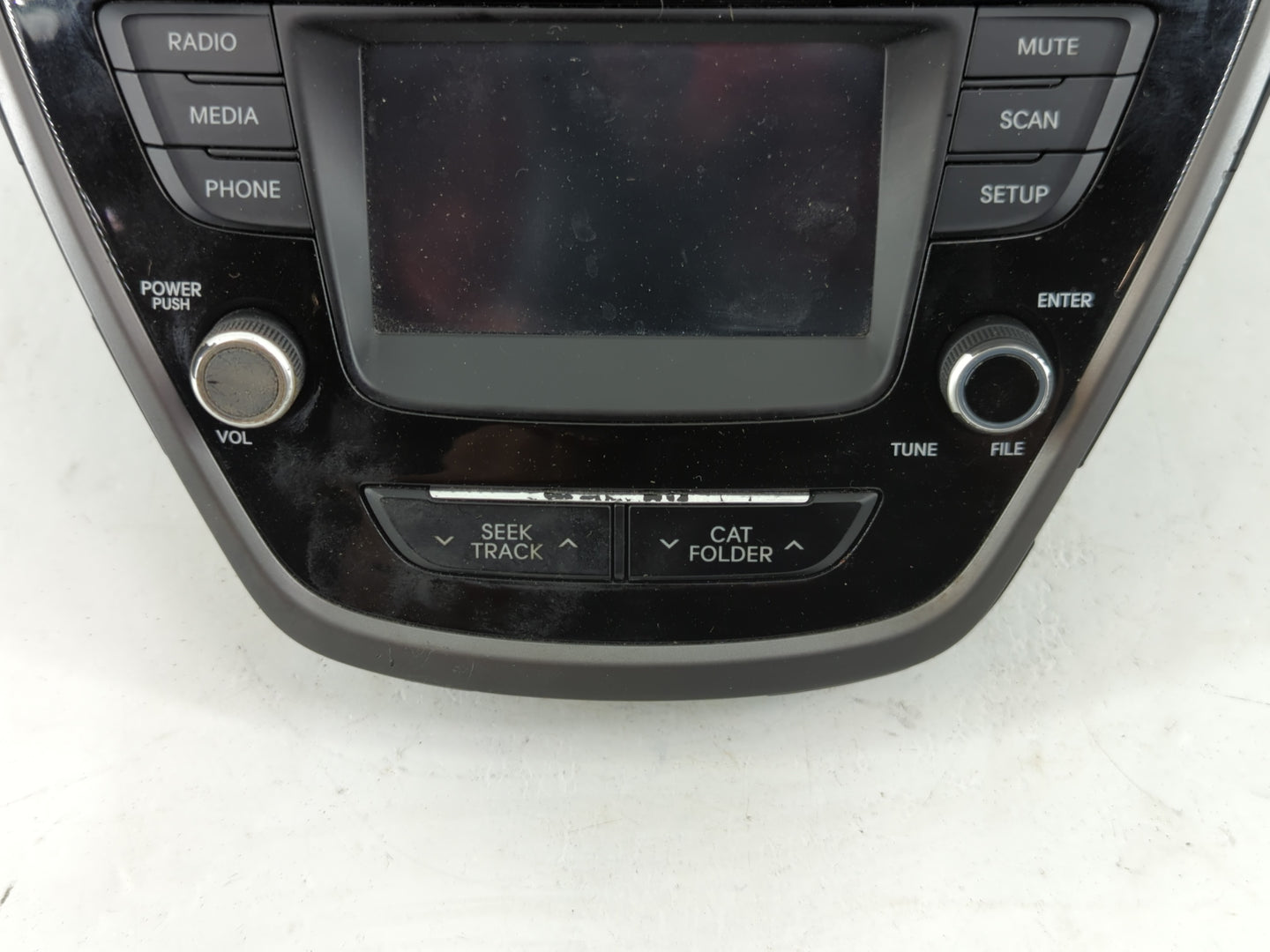 2014-2016 Hyundai Elantra Radio AM FM Cd Player Receiver Replacement P/N:96180-3X165GU Fits Fits 2014 2015 2016 OEM Used Aut