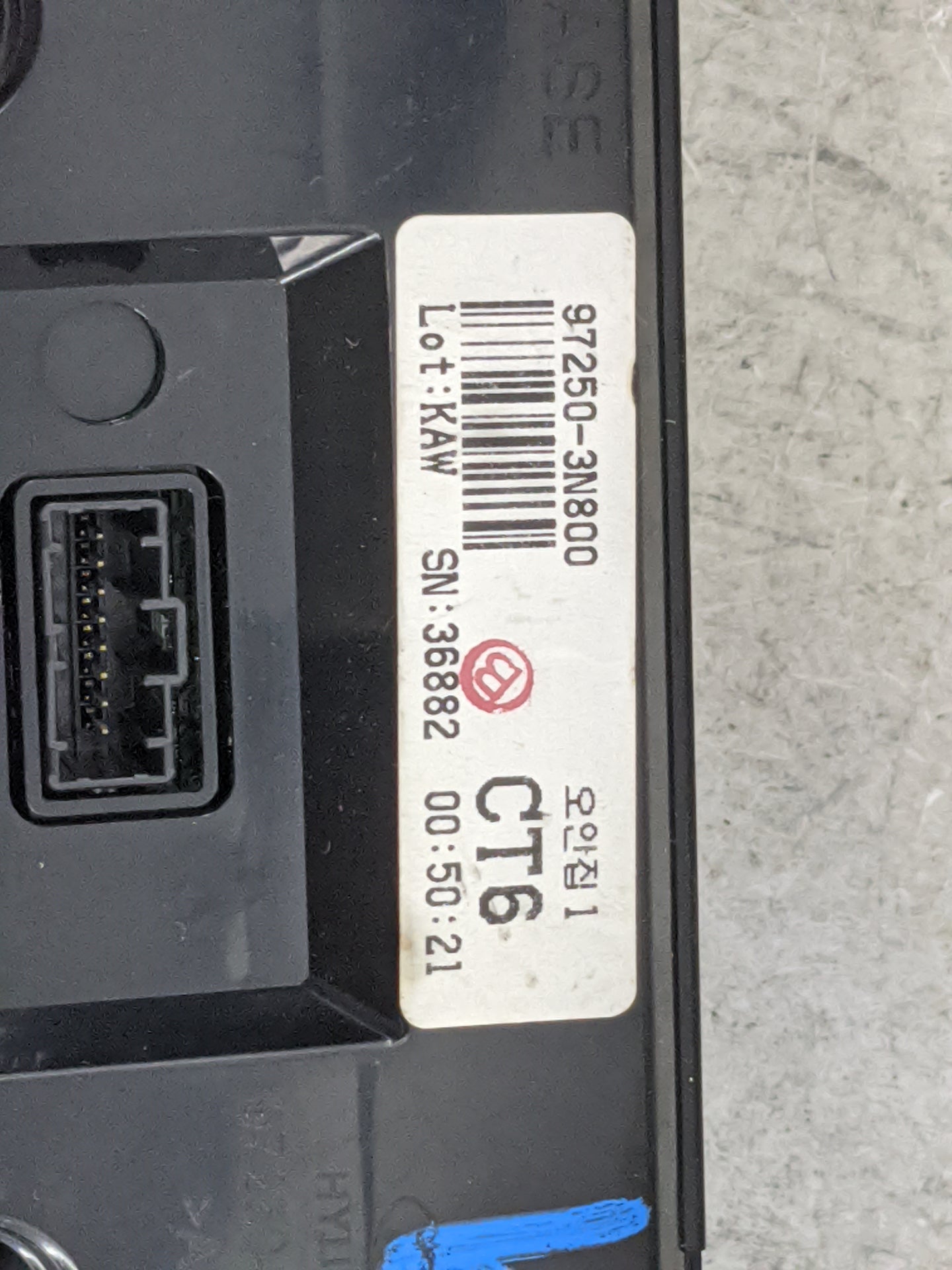 2014-2016 Hyundai Equus Climate Control Module Temperature AC/Heater Replacement P/N:97250-3N800 Fits Fits 2014 2015 2016 OE