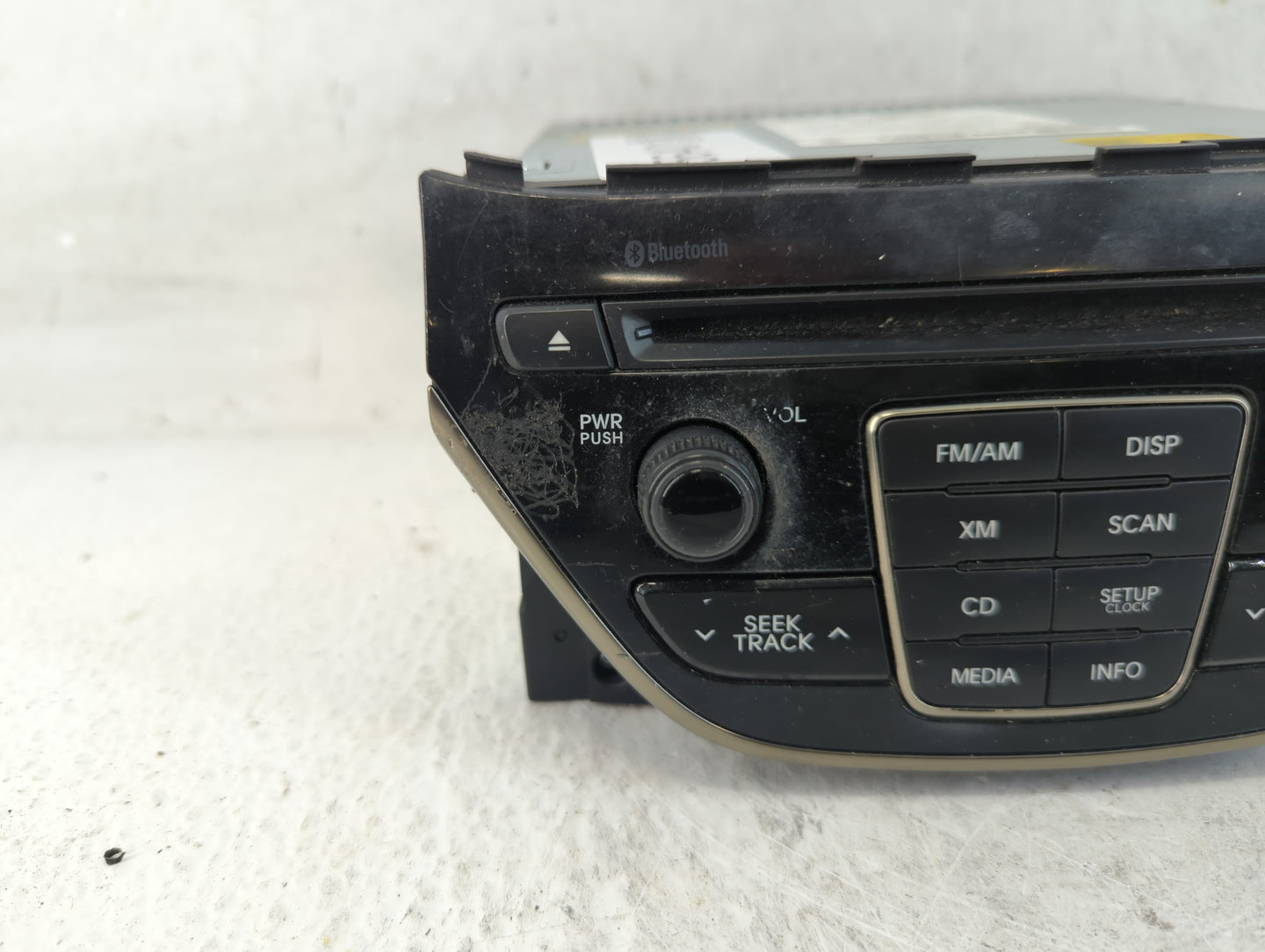 2014-2015 Hyundai Genesis Radio AM FM Cd Player Receiver Replacement P/N:96180-2M118YHG Fits Fits 2014 2015 OEM Used Auto Pa