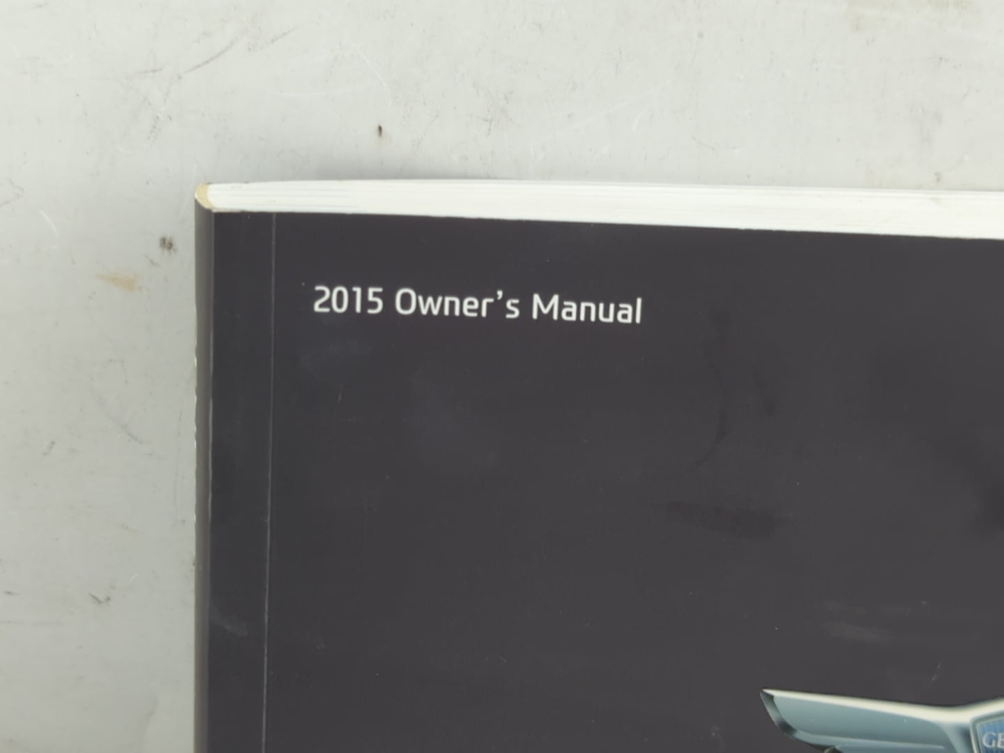 2015 Hyundai Genesis Owners Manual Book Guide P/N:FB10-EU4DI OEM Used Auto Parts - Oemusedautoparts1.com