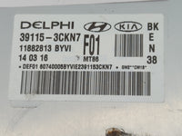 2013-2016 Hyundai Genesis PCM Engine Control Computer ECU ECM PCU OEM P/N:39115-3CKN7 Fits Fits 2013 2014 2015 2016 OEM Used