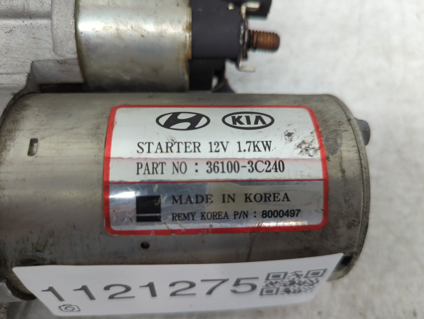 2015-2016 Hyundai Genesis Car Starter Motor Solenoid OEM P/N:36100-3C240 Fits Fits 2015 2016 2017 2018 2019 2020 2021 OEM Us