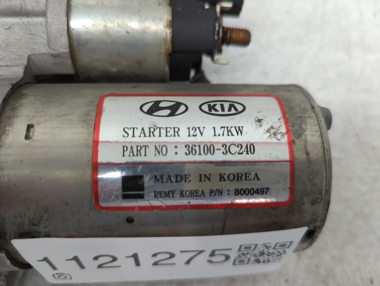 2015-2016 Hyundai Genesis Car Starter Motor Solenoid OEM P/N:36100-3C240 Fits Fits 2015 2016 2017 2018 2019 2020 2021 OEM Us