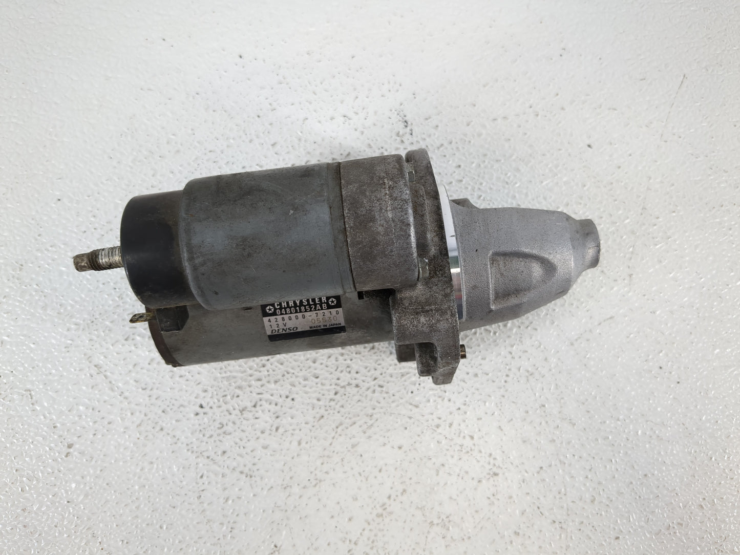 2015-2016 Hyundai Genesis Car Starter Motor Solenoid OEM P/N:428000-7210 04801852AB Fits Fits 2015 2016 2017 2018 2019 2020 