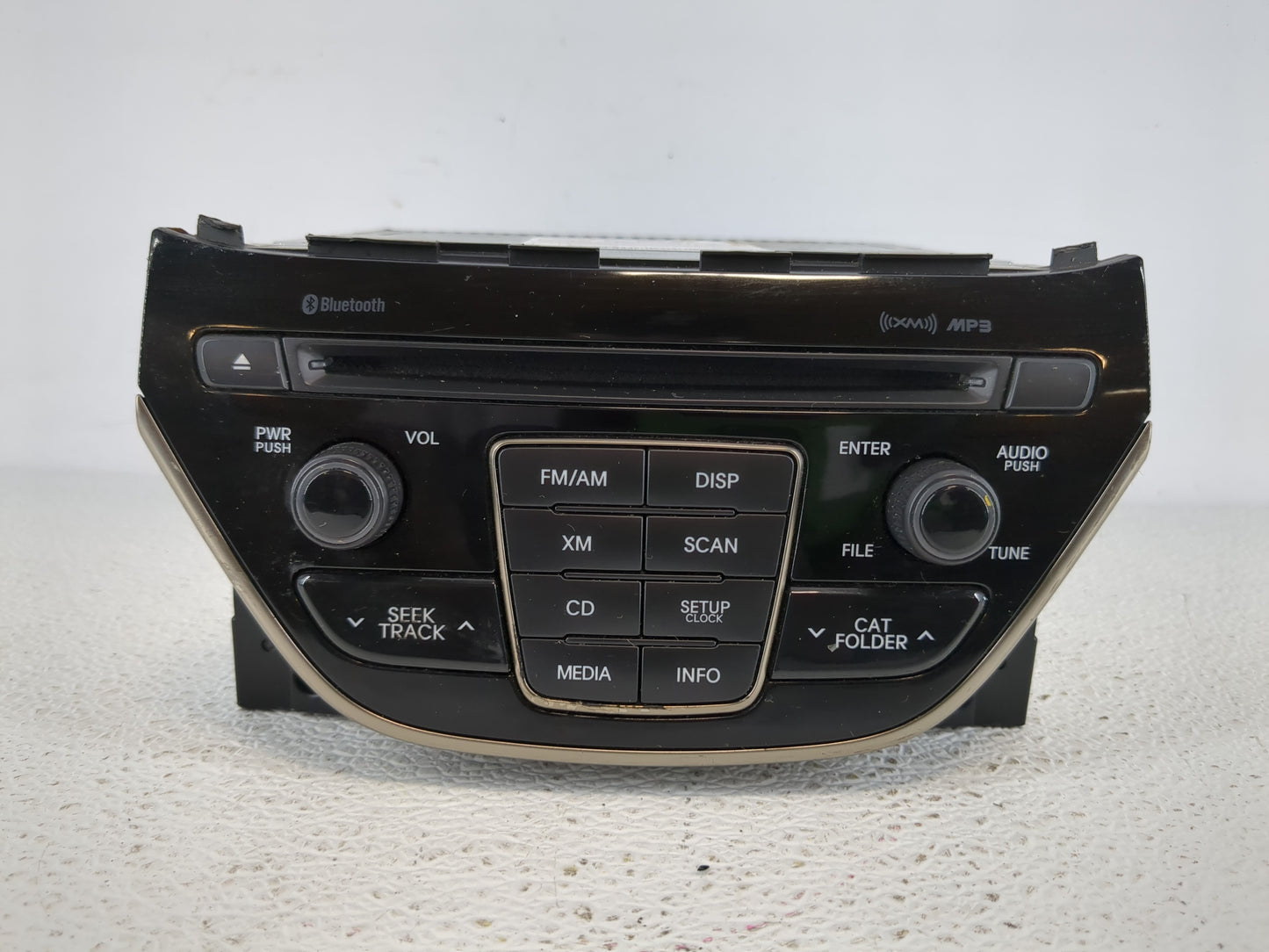 2014-2015 Hyundai Genesis Radio AM FM Cd Player Receiver Replacement P/N:96180-2M118YHG 96560-2M550YHG Fits Fits 2014 2015 O