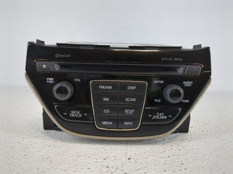compare product 2014-2015 Hyundai Genesis Radio AM FM Cd Player Receiver Replacement P/N:96180-2M118YHG 96560-2M550YHG Fits Fits 2014 2015 OEM Used Auto Parts