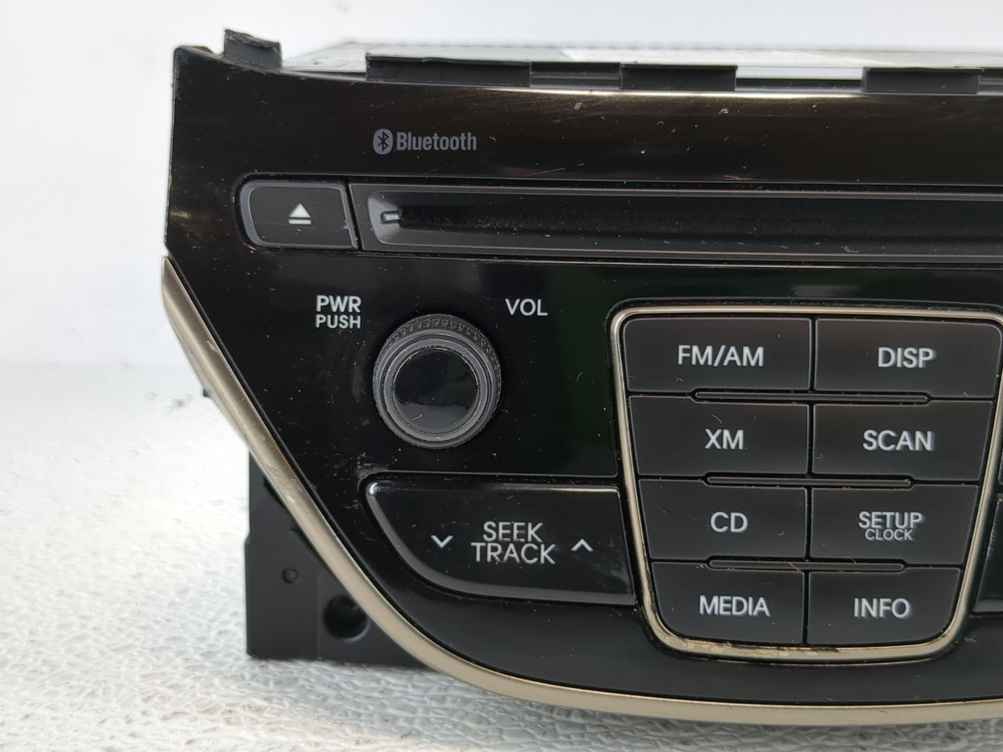 2014-2015 Hyundai Genesis Radio AM FM Cd Player Receiver Replacement P/N:96180-2M118YHG 96560-2M550YHG Fits Fits 2014 2015 O