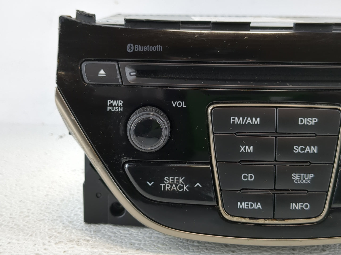 2014-2015 Hyundai Genesis Radio AM FM Cd Player Receiver Replacement P/N:96180-2M118YHG 96560-2M550YHG Fits Fits 2014 2015 O