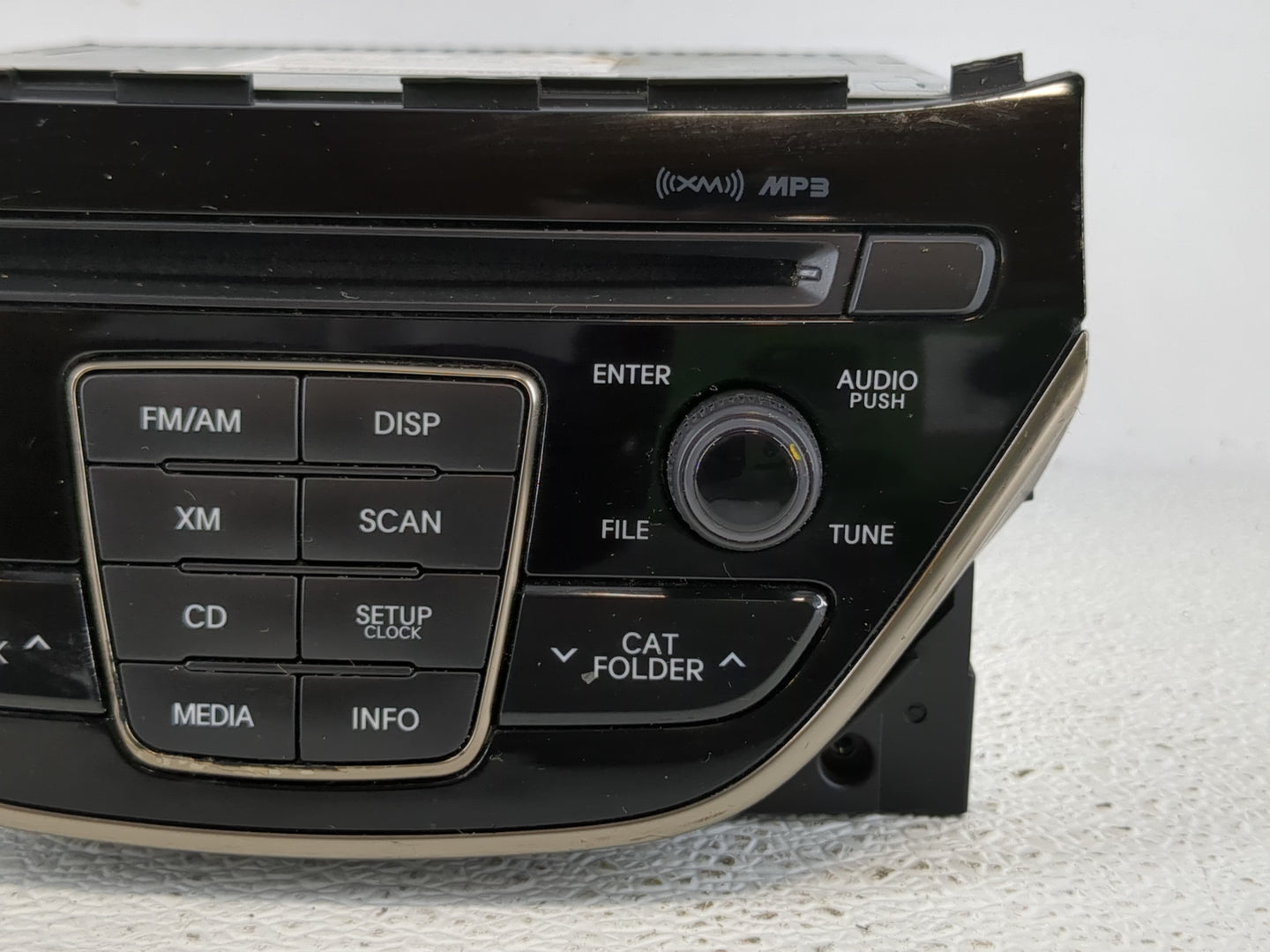 2014-2015 Hyundai Genesis Radio AM FM Cd Player Receiver Replacement P/N:96180-2M118YHG 96560-2M550YHG Fits Fits 2014 2015 O