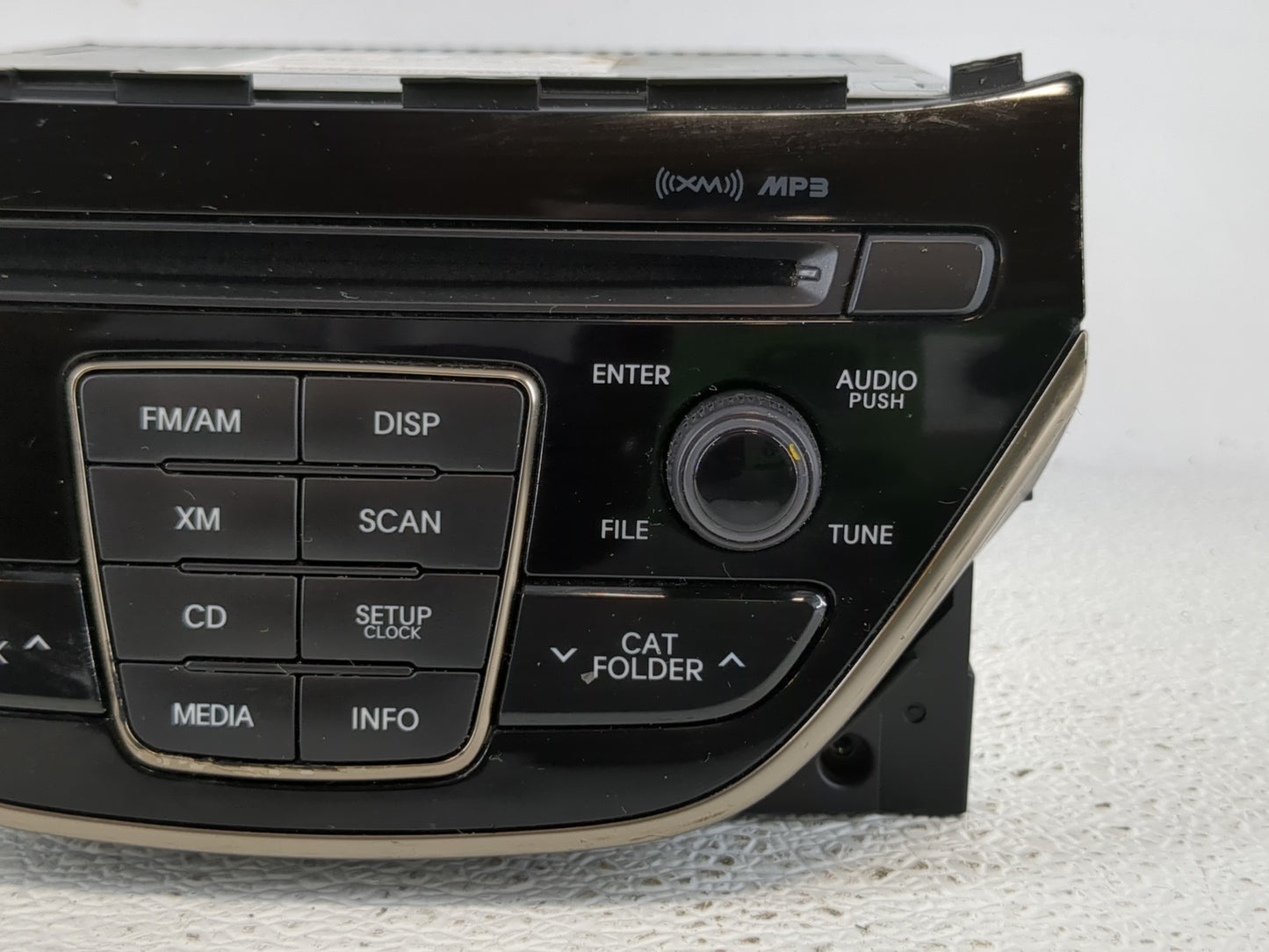 2014-2015 Hyundai Genesis Radio AM FM Cd Player Receiver Replacement P/N:96180-2M118YHG 96560-2M550YHG Fits Fits 2014 2015 O