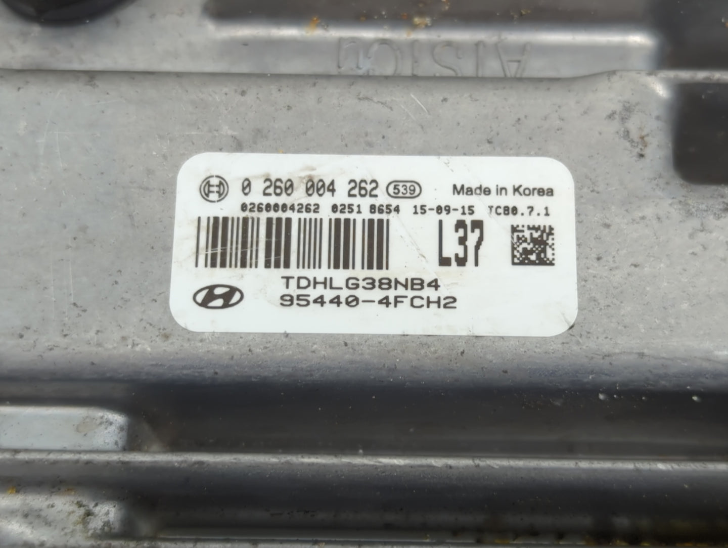 2013-2016 Hyundai Genesis PCM Engine Control Computer ECU ECM PCU OEM P/N:95440-4FCH2 0 260 004 262 Fits Fits 2013 2014 2015