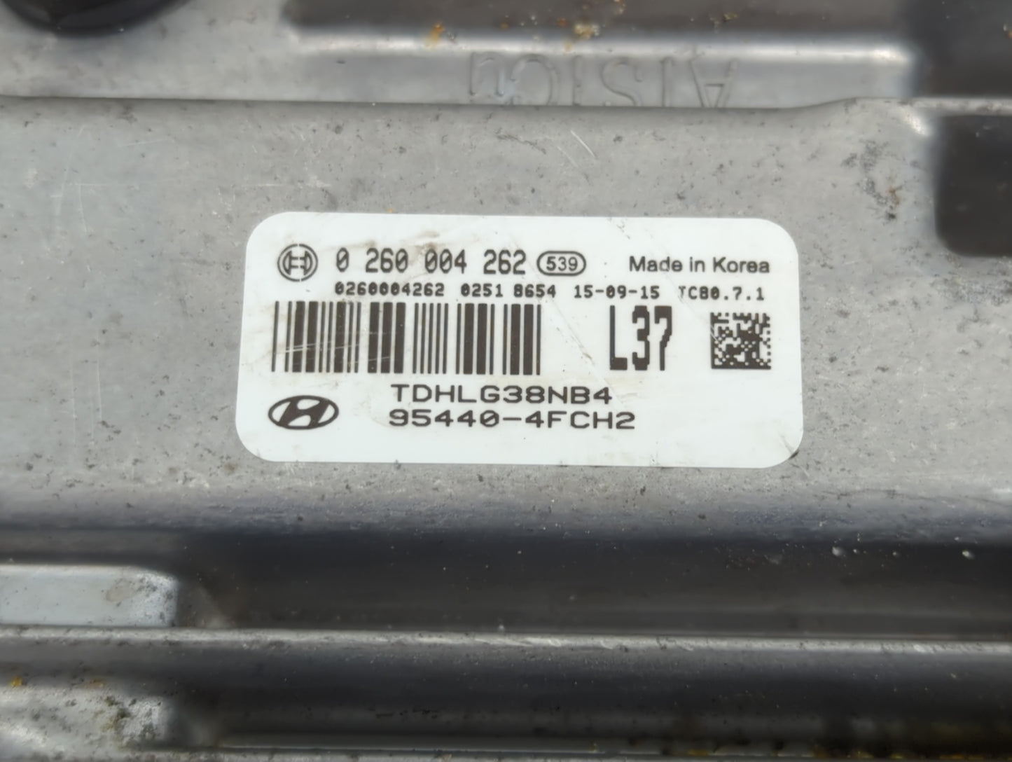 2013-2016 Hyundai Genesis PCM Engine Control Computer ECU ECM PCU OEM P/N:95440-4FCH2 0 260 004 262 Fits Fits 2013 2014 2015