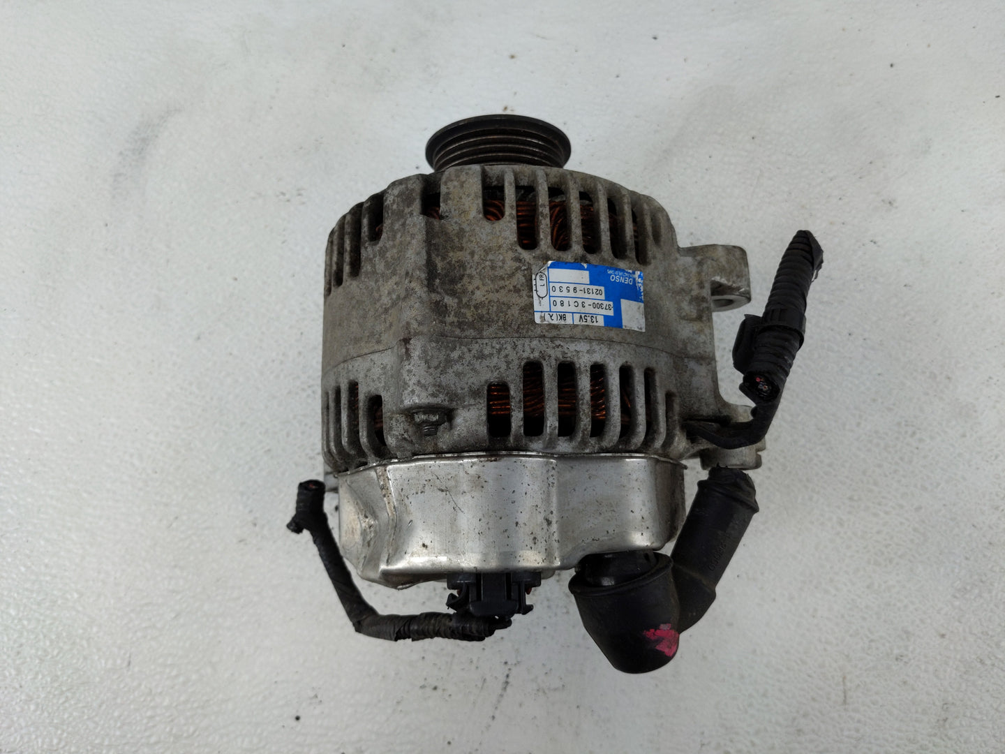 2009-2016 Hyundai Genesis Alternator Replacement Generator Charging Assembly Engine OEM P/N:37300-3C180 Fits OEM Used Auto P
