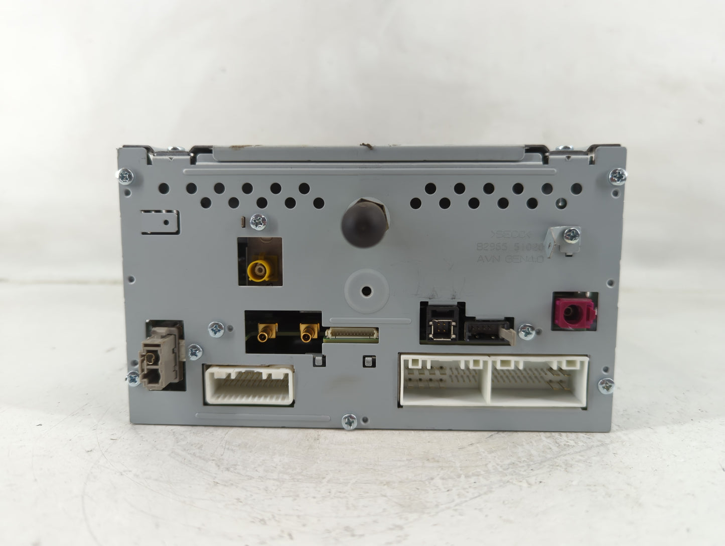 2015-2016 Hyundai Genesis Radio AM FM Cd Player Receiver Replacement P/N:96560-B14224X Fits Fits 2015 2016 OEM Used Auto Par