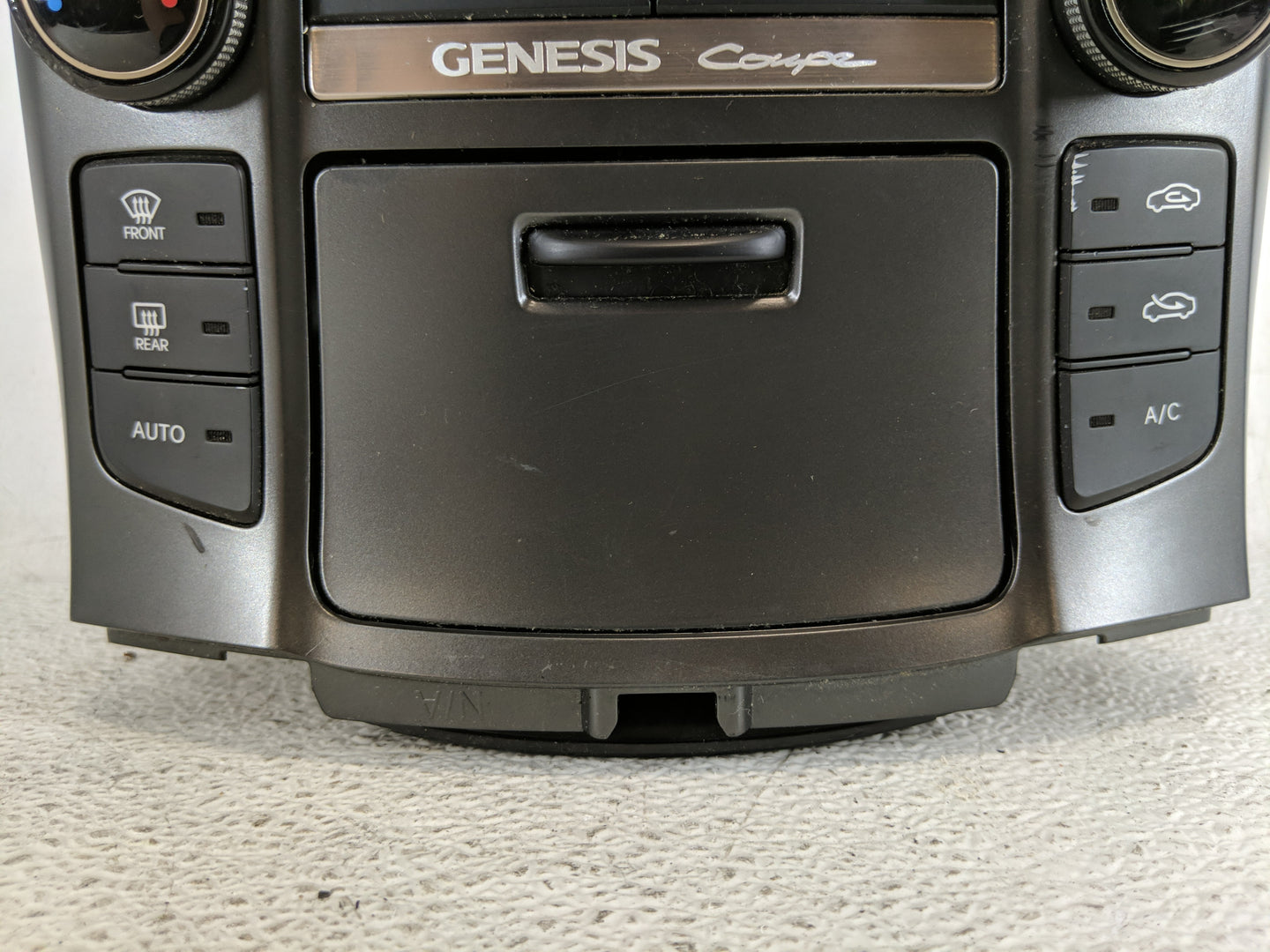 2013-2016 Hyundai Genesis Climate Control Module Temperature AC/Heater Replacement Fits Fits 2013 2014 2015 2016 OEM Used Au