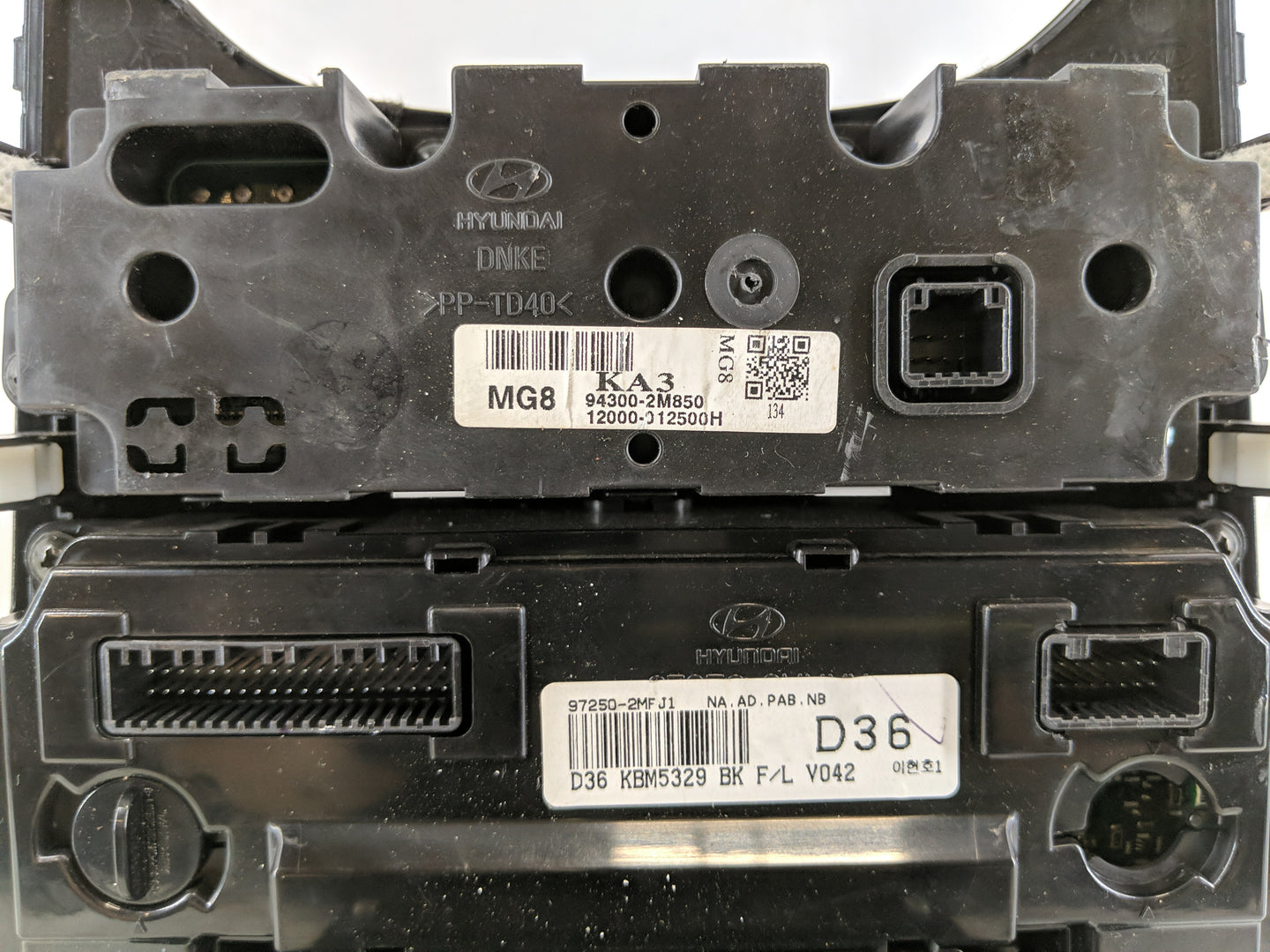 2013-2016 Hyundai Genesis Climate Control Module Temperature AC/Heater Replacement Fits Fits 2013 2014 2015 2016 OEM Used Au