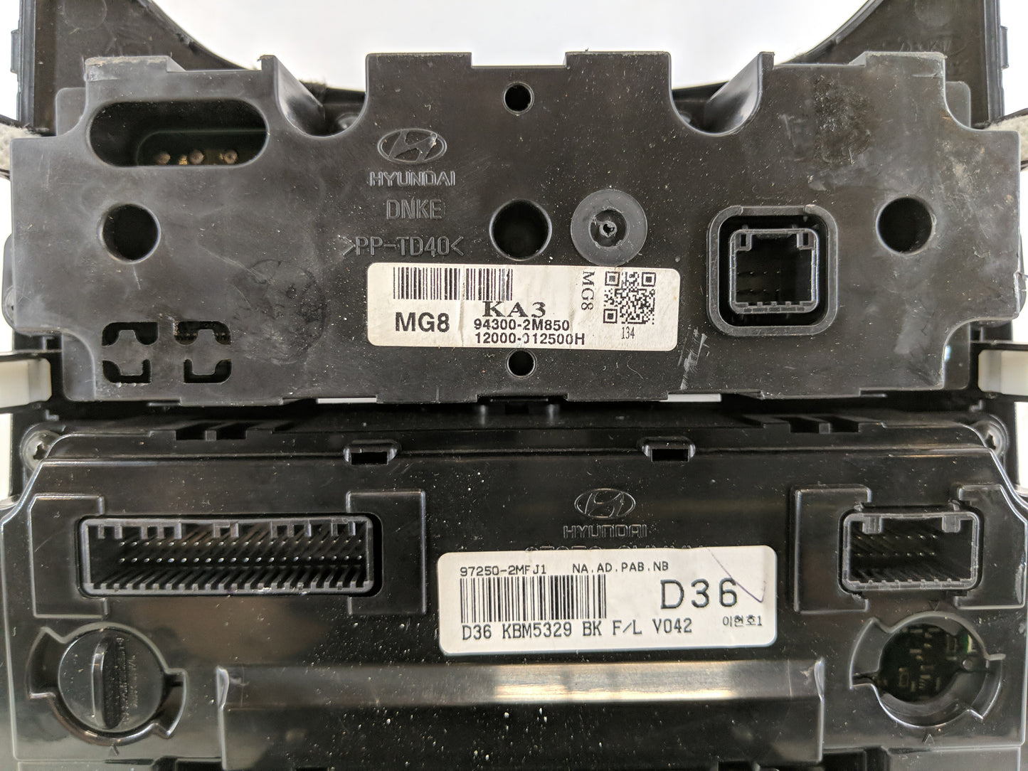 2013-2016 Hyundai Genesis Climate Control Module Temperature AC/Heater Replacement Fits Fits 2013 2014 2015 2016 OEM Used Au