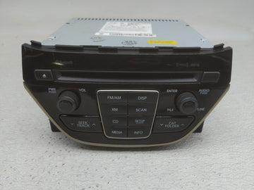 2014-2015 Hyundai Genesis Radio AM FM Cd Player Receiver Replacement P/N:96180-2M118YHG Fits Fits 2014 2015 OEM Used Auto Pa
