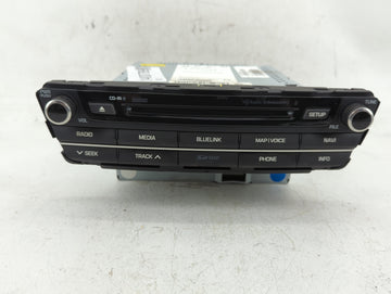 2015 Hyundai Genesis Radio AM FM Cd Player Receiver Replacement P/N:96560-B14274X Fits OEM Used Auto Parts - Oemusedautopart
