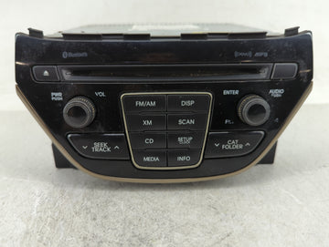 2014-2015 Hyundai Genesis Radio AM FM Cd Player Receiver Replacement P/N:96180-2M118YHG Fits Fits 2014 2015 OEM Used Auto Pa