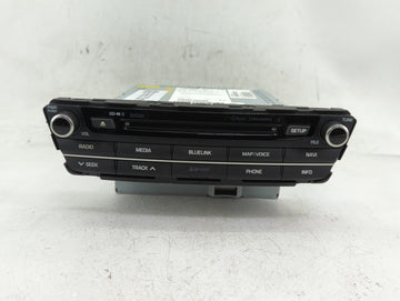 2015 Hyundai Genesis Radio AM FM Cd Player Receiver Replacement P/N:96560-B14274X Fits OEM Used Auto Parts - Oemusedautopart