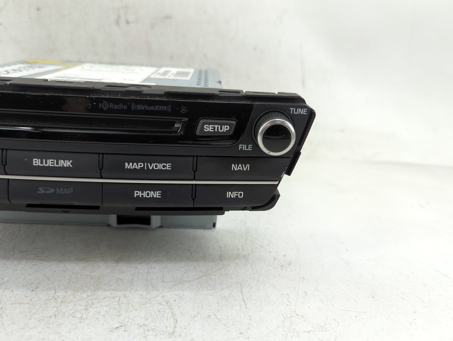 2015 Hyundai Genesis Radio AM FM Cd Player Receiver Replacement P/N:96560-B14274X Fits OEM Used Auto Parts - Oemusedautopart