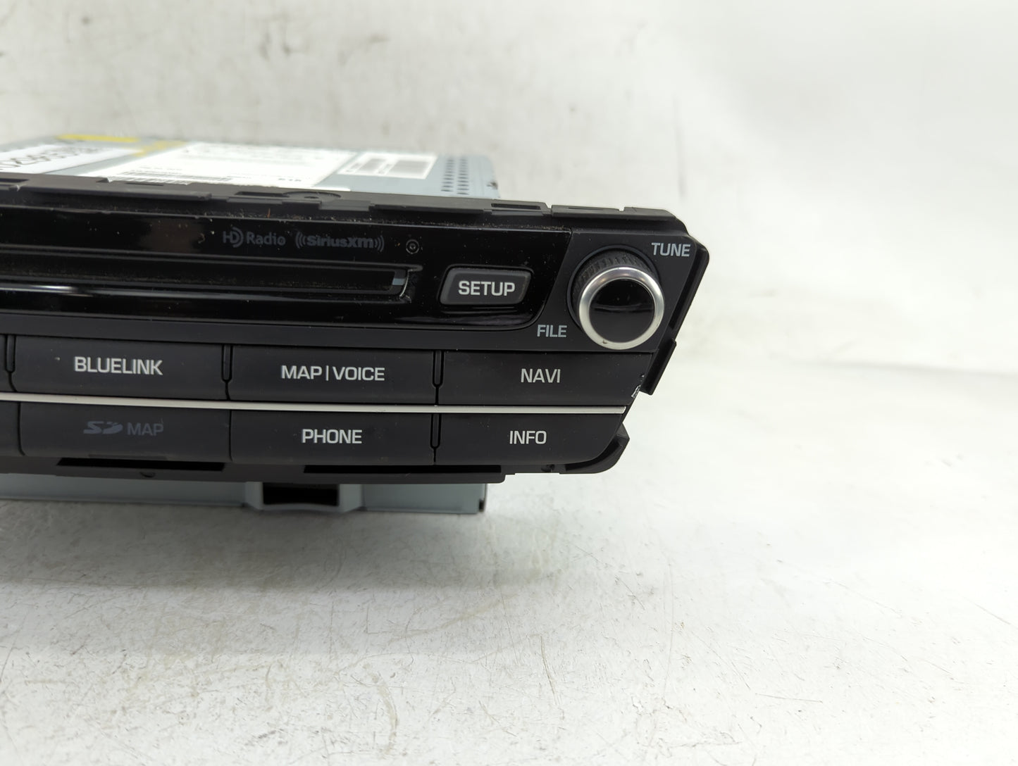 2015 Hyundai Genesis Radio AM FM Cd Player Receiver Replacement P/N:96560-B14274X Fits OEM Used Auto Parts - Oemusedautopart