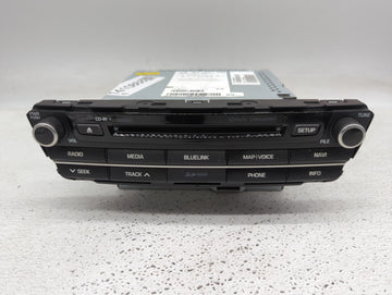 2015 Hyundai Genesis Radio AM FM Cd Player Receiver Replacement P/N:96560-B14274X Fits OEM Used Auto Parts - Oemusedautopart