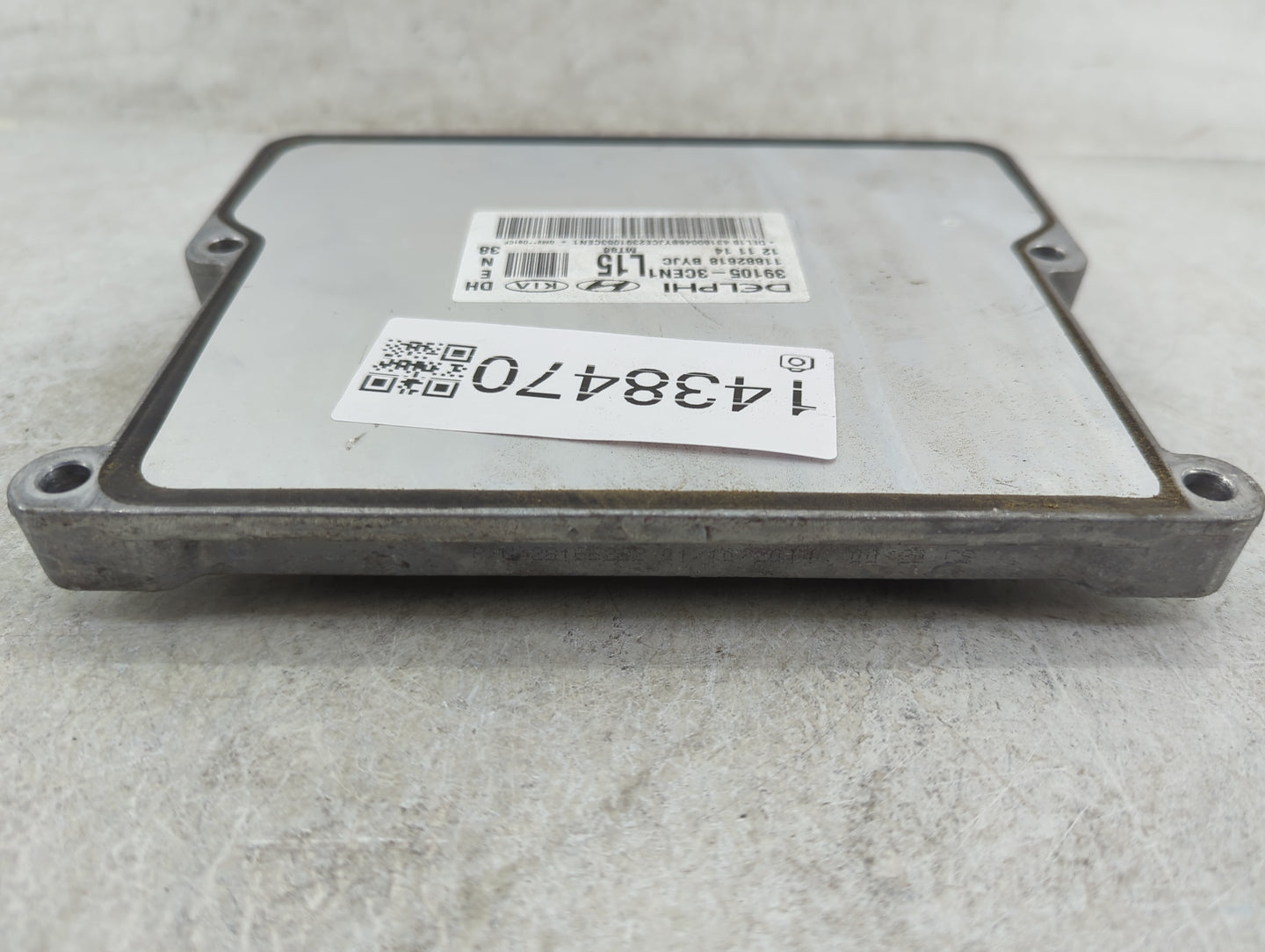 2015-2016 Hyundai Genesis PCM Engine Control Computer ECU ECM PCU OEM P/N:39105-3CEN1 Fits Fits 2015 2016 2017 OEM Used Auto