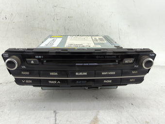 compare product 2015 Hyundai Genesis Radio AM FM Cd Player Receiver Replacement P/N:96560-B14214X AT240B1AN Fits OEM Used Auto Parts