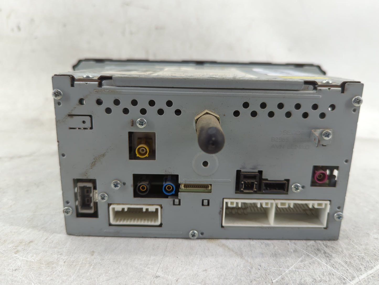 2015 Hyundai Genesis Radio AM FM Cd Player Receiver Replacement P/N:96560-B14214X AT240B1AN Fits OEM Used Auto Parts - Oemus