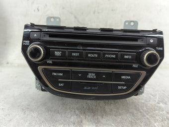 compare product 2013-2015 Hyundai Genesis Radio AM FM Cd Player Receiver Replacement P/N:96560-2M551YHG AN243DKAN,13Y_2ND Fits Fits 2013 2014 2015 OEM Used Auto Parts