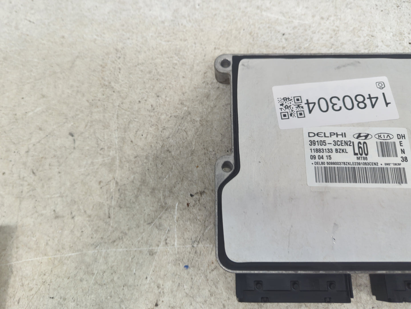 2015-2016 Hyundai Genesis PCM Engine Control Computer ECU ECM PCU OEM P/N:39105-3CEN2 11883133 Fits Fits 2015 2016 2017 OEM 
